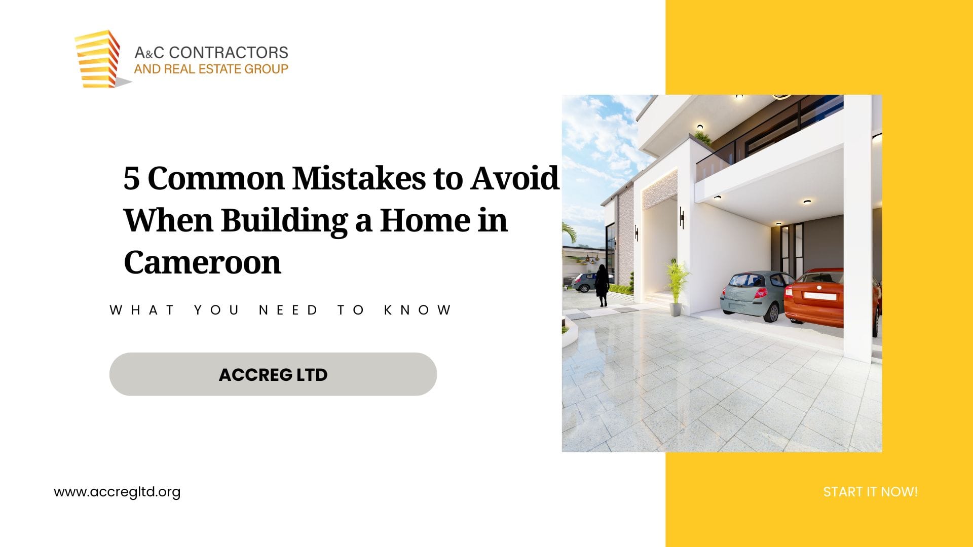 Read more about the article 5 Common Mistakes to Avoid When Building a Home in Cameroon