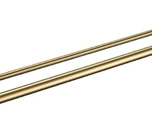 Modern Brushed Gold Bathroom Hardware Accessories Set With Knurled Brass Finish Includes Towel Bar Ring Robe Hook Paper Holder Towel Ring Toilet Brush And Shelf Rack Towel Bar60