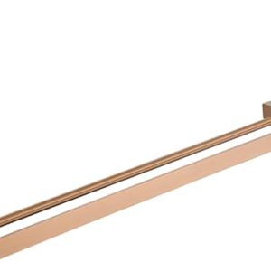 Bathroom Hardware Set Brushed Rose Gold, Bathroom Shelf Towel Bar Towel Ring Robe Hook Toilet Roll Paper Holder, 304 Stainless Steel Bathroom Accessory Set Wall Mounted,Dual Bar