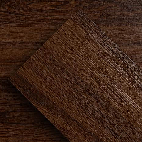 ATOPOSE Peel And Stick Flooring Plank Sample,4"x6", New Blushed Walnut | Single Sample For Color Verification, DIY Self Adhesive Flooring, Wood Grain Vinyl, Preview Texture