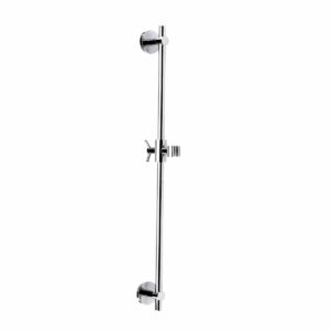 Chrome Bathroom Handheld Slide Bar Heavy Duty Brass | Renovators Supply