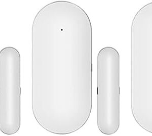 WiFi Wireless Alarm System For Home Security – 24/7 Protection Smart Home Devices 4.3″ Touch Screen, GSM/4G+WiFi, App Instant Alerts, No Monthly Fee, Alexa Compatible For Villa, Kids Safety (3pcs)