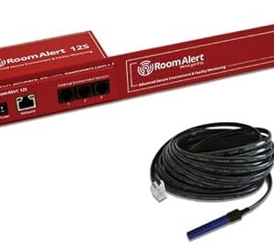 12SR Environment Monitor Foundation Bundle | Complete Proactive Monitoring, External Sensors, Enterprise Security, Made In USA