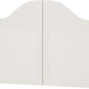 Swinging Doors Cafe Doors,Louvered Saloon Swing Door,Interior Solid Wood Swing Door,Indoor Premade Louvered Saloon Swing Door With Auto Close Features Batwing Bar Door For Terrace Emporium