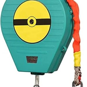 Telescopic Fall Arrester, Personal Fall Arrester, Automatic Locking Fall Arrest Device High-Altitude Fall Arrester For Roof Construction Personal Fall Protection (Color : A, Size : 3M)