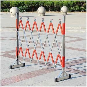 Adjustable Expandable Metal Barricade For Road Closures, Construction Safety & Traffic Control – Durable, Flexible Design For Effective Site Protection