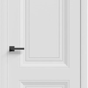 Interior Door 18 X 80 Inches | Base 7422 White | Single Regular Panel Frame Handle | Bathroom Bedroom Doors