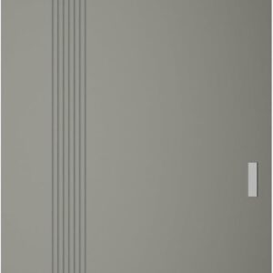 Interior Hidden Barn | Basic 0111 Dove Grey | Wood Veneer Doors | Magic Concealed Sliding Set | 32″ X 84″