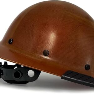 SAFEBUILDER Fiberglass Hard Hats Type 1 Class G Full Brim Fiber Safety Helmet 6-Point Suspension Lightweight Construction Outdoor Work ANSI Approved