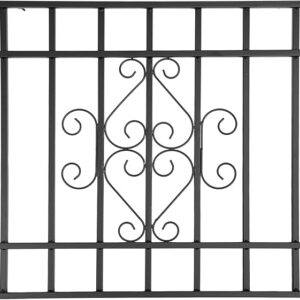 Window Bar Window Security Bars Guards For Prevent Burglary, Strong And Sturdy Window Guard Safety For Home Burglar Bars For Windows Anti-Rust, 24” X 24″