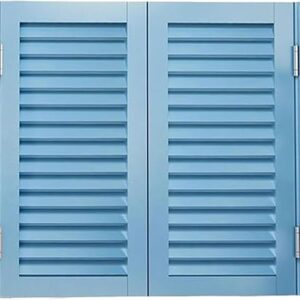 Saloon Doors, Cafe Swinging Door, Indoor Premade Louvered Cafe Door, Two-Way Open Saloon Doors, Auto Close, For Kitchen Restaurant Emporium Terrace Entrance Partition