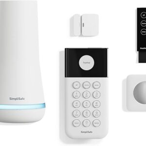 SimpliSafe 5 Piece Wireless Home Security System with Optional 24/7 Professional Monitoring