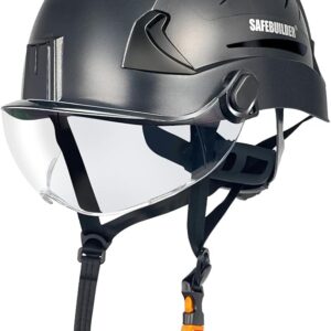 SAFEBUILDER G2 Safety Helmet Type 2 Hard Hats With Visor Lightweight Adjustable Size For Industrial Construction Rescue Work At Height OSHA