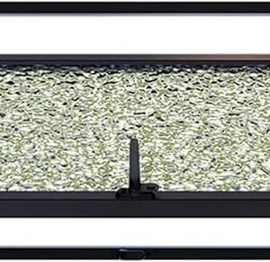 Rectangular Shed Window, 360 Rotation Aluminum Rotating Window With Tempered Glass, Small Sliding Window, Flush Mount Rotating Ventilated Windows, For Bathroom/Kitchen