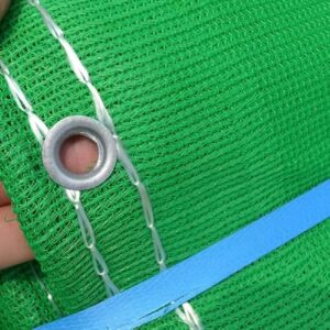 HDPE Flame Retardant Construction Site Net Safety Fence, 1.8x50m/6x165ft