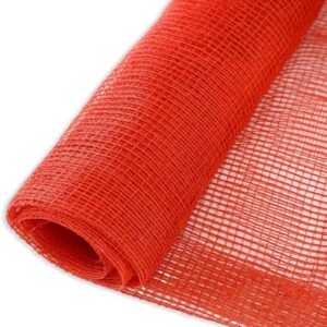Sandbaggy Fire Resistant Debris & Safety Netting | Orange Construction HDPE Mesh (2, 4 Ft X 150 Ft)